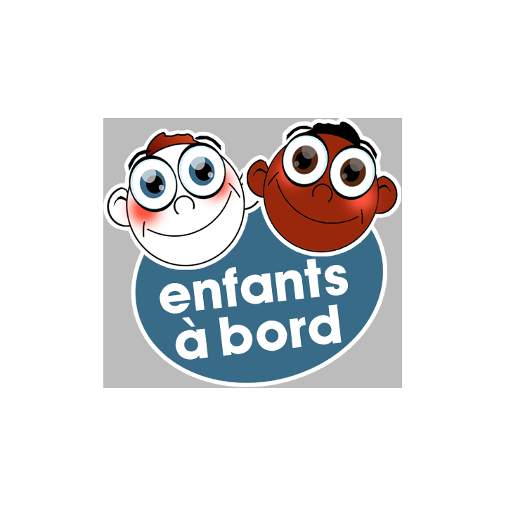 enfants à bord gars mixtes