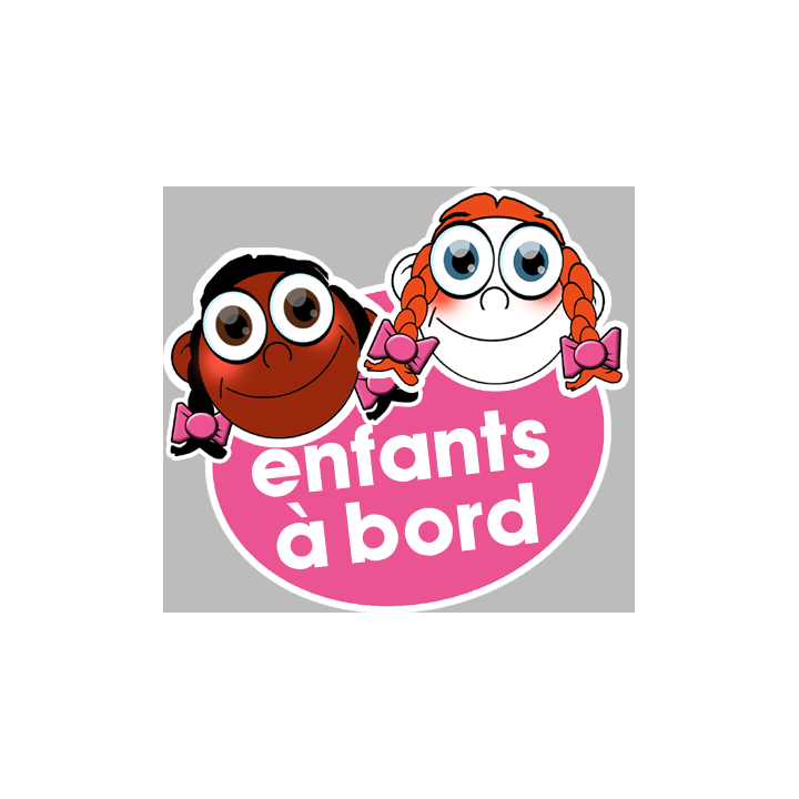 enfants à bord filles mixtes