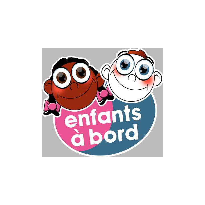 enfants à bord fille et gars