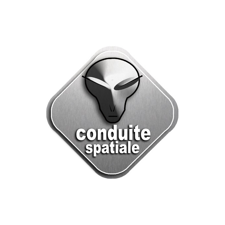 Stickers / autocollant Conduite spatiale