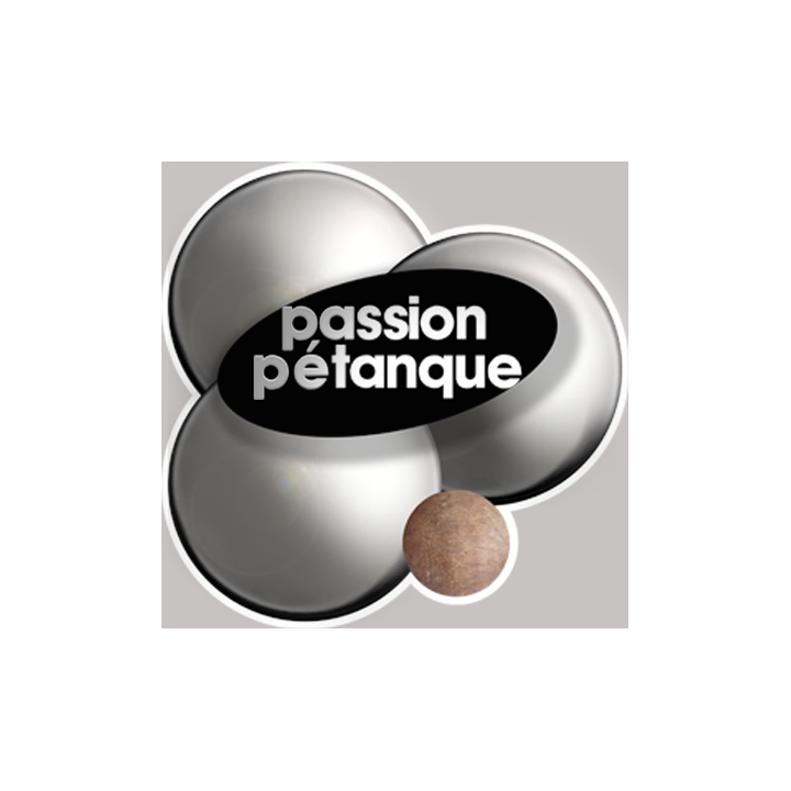 autocollant passion Pétanque