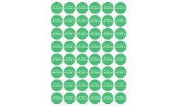 autocollants serie PRO SANS PLOMB 95