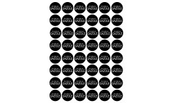 autocollant / sticker "GAZOLE"